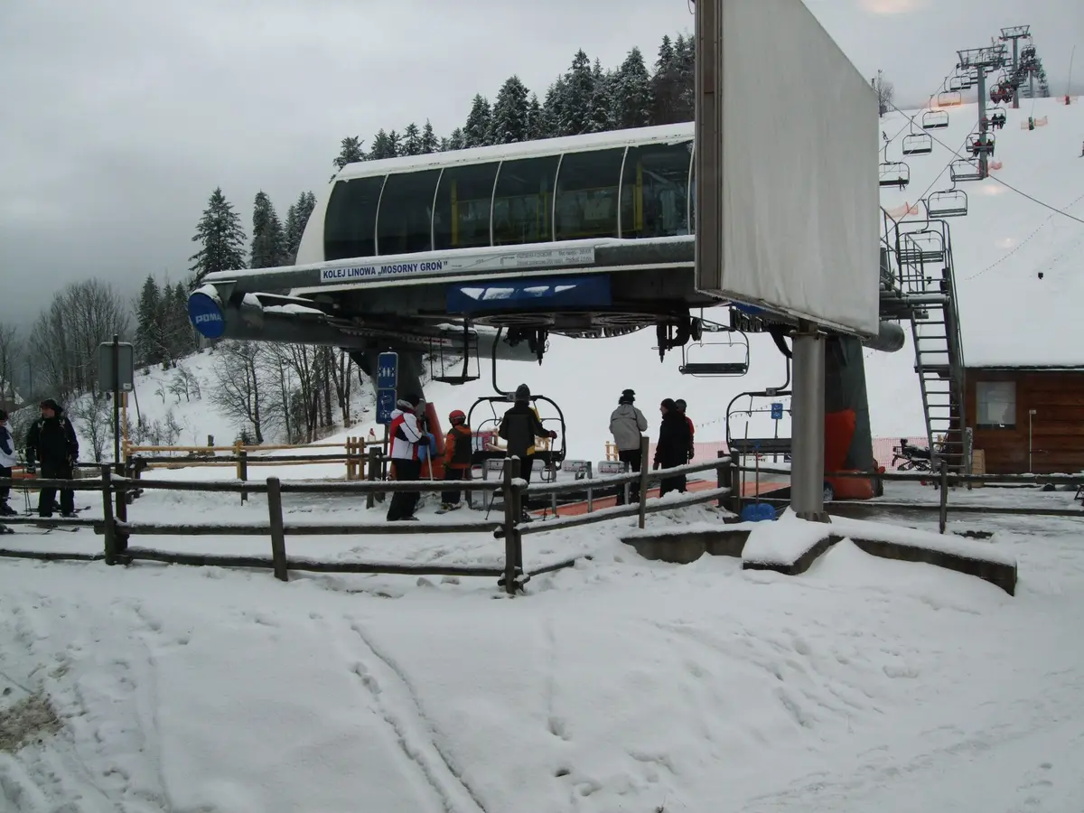 Mosorny Groń ski 95 – Aufnahme in der Umgebung von Mosorny Groń
