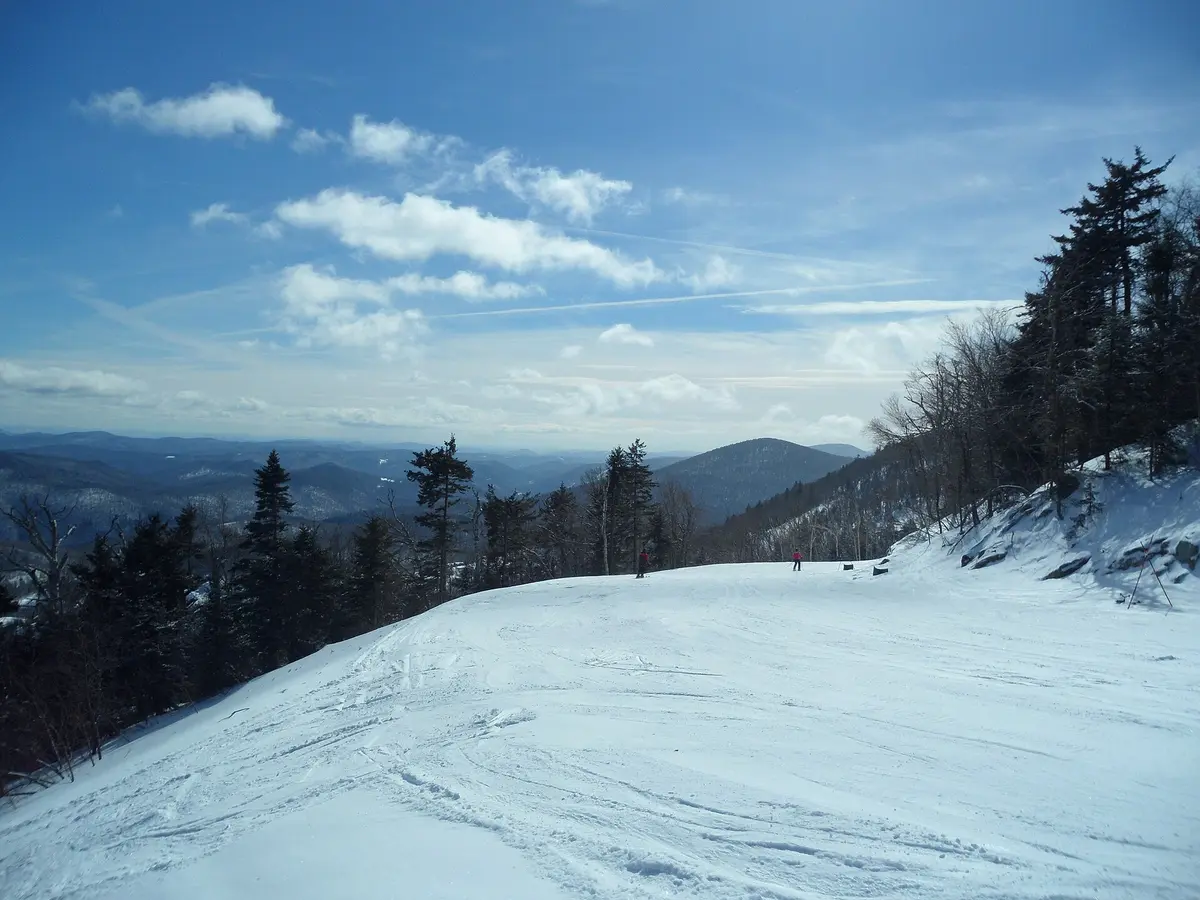 Trail Slope Killington Ski Area Green Mountains Rutland County Central Vermont – Aufnahme in der Umgebung von Green Mountain