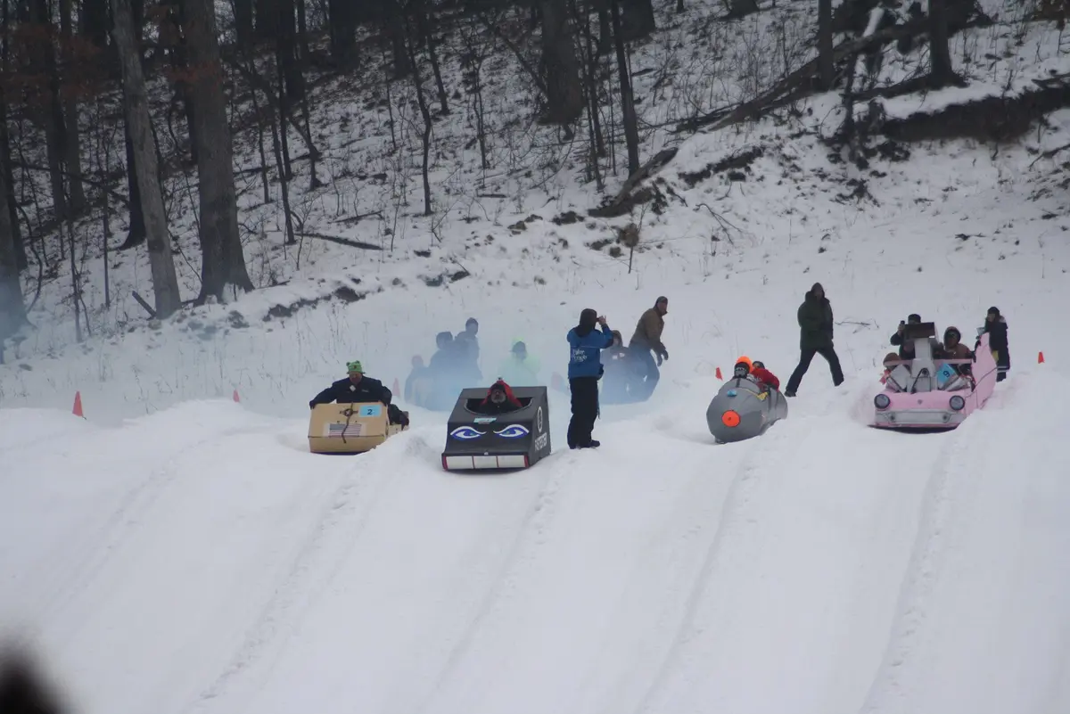 Hidden Valley PA sledding – Aufnahme in der Umgebung von Hidden Valley Resort