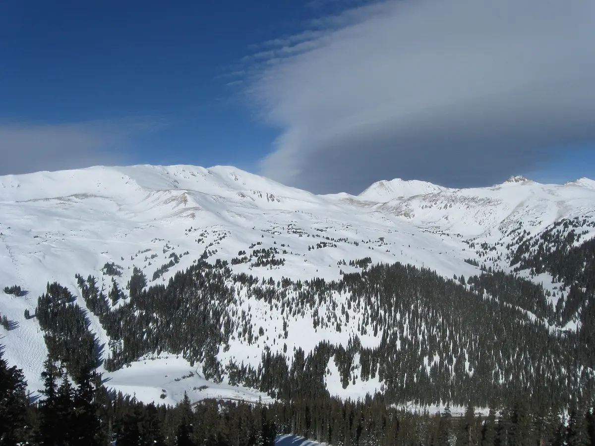 Loveland Ski Area, north view – Aufnahme in der Umgebung von Sunburst Ski Area