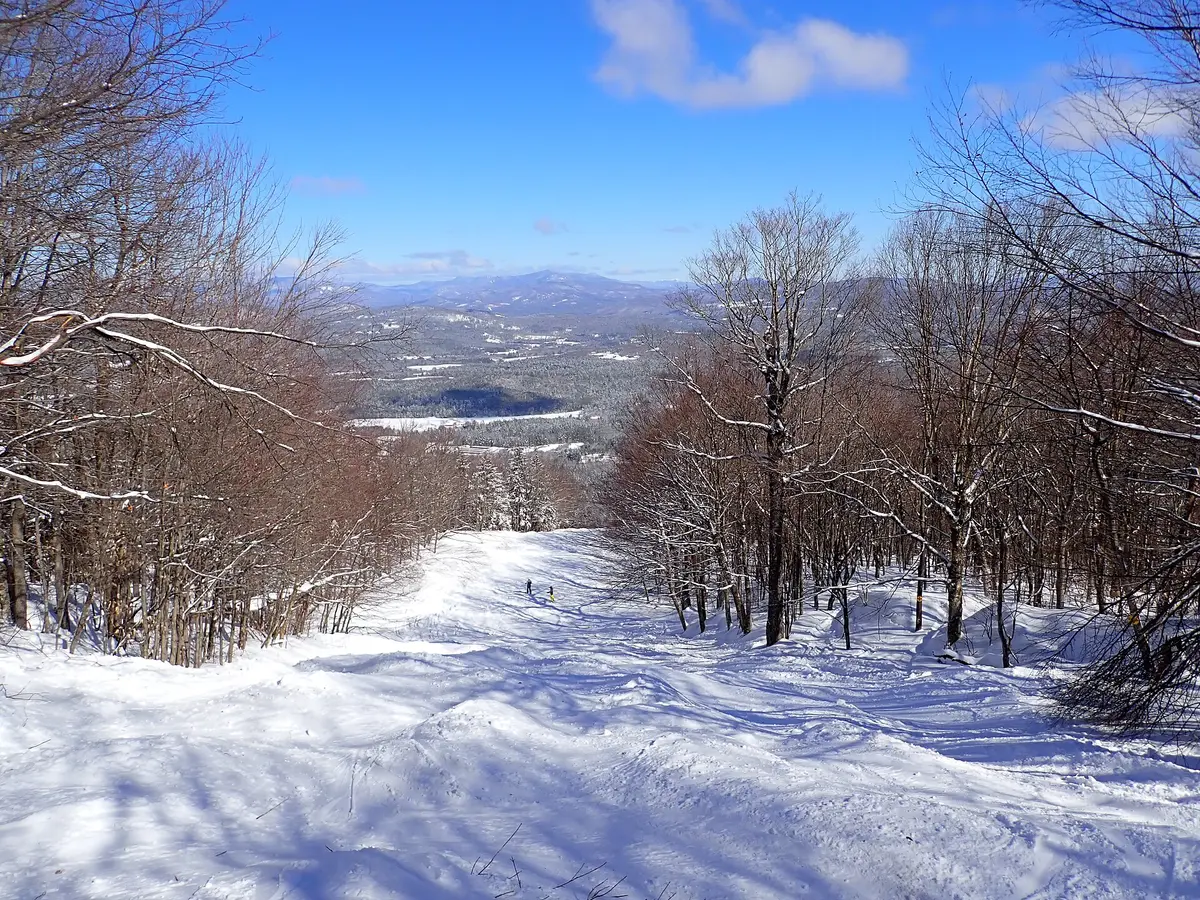 Upper Racer trail at Tenney Mountain, NH – Aufnahme in der Umgebung von Upper Trails