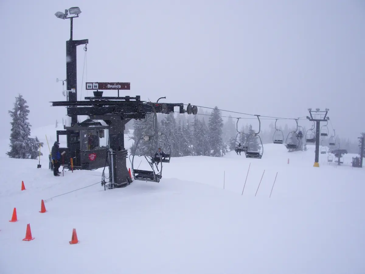 Timberline lodge brunos lift bunny hill – Aufnahme in der Umgebung von Bunny Hill