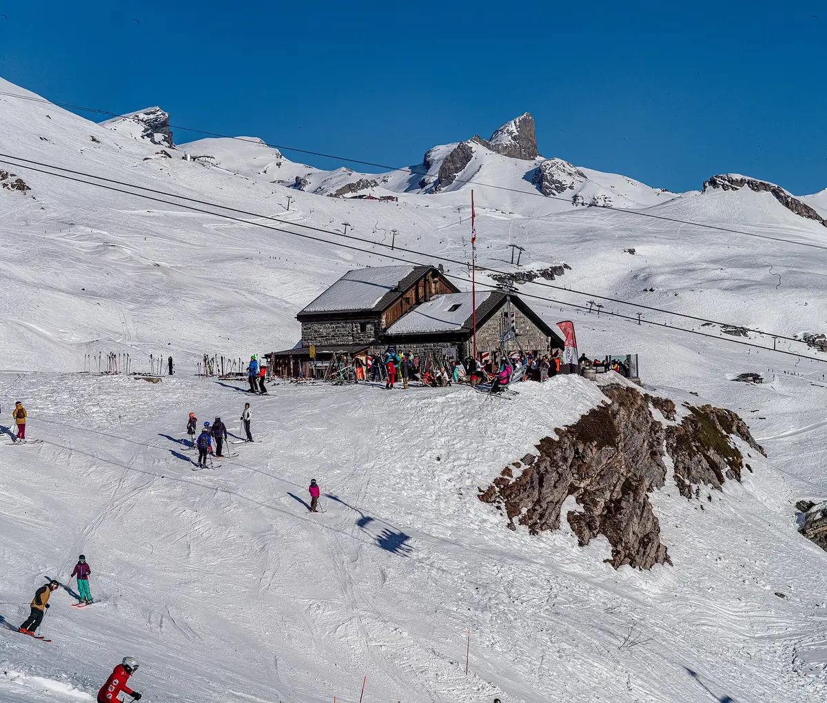 Crans Montana – Aufnahme in der Umgebung von Crans-Montana