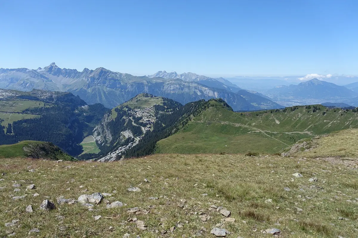 Flaine – Aufnahme in der Umgebung von Le Reposoir