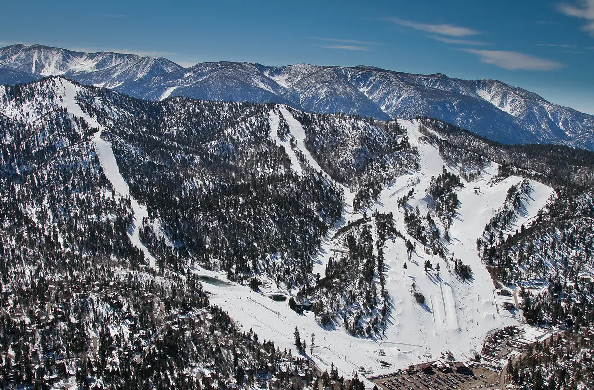 Bear Mountain, Big Bear Lake – Aufnahme in der Umgebung von Summit Lake Ski & Snowboard Area