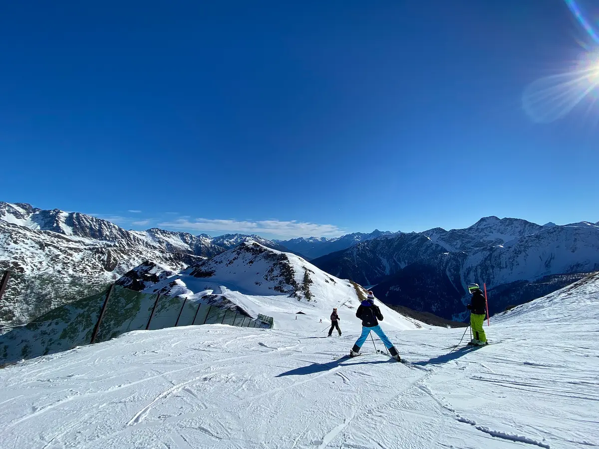 Piste da sci a Crévacol – Aufnahme in der Umgebung von Crévacol