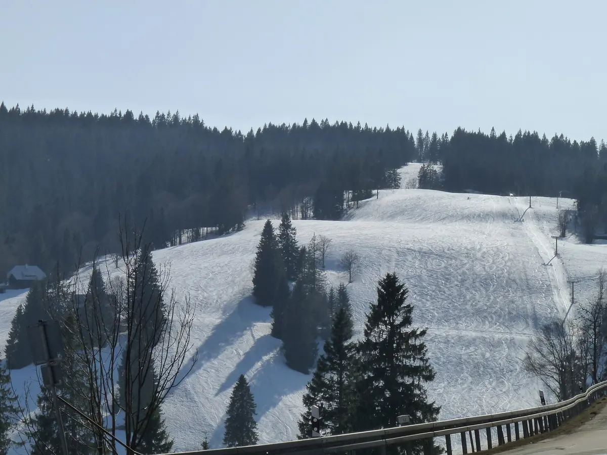 Feldberg Strasse Skigebiet – Aufnahme in der Umgebung von Skigebiet Feldberg