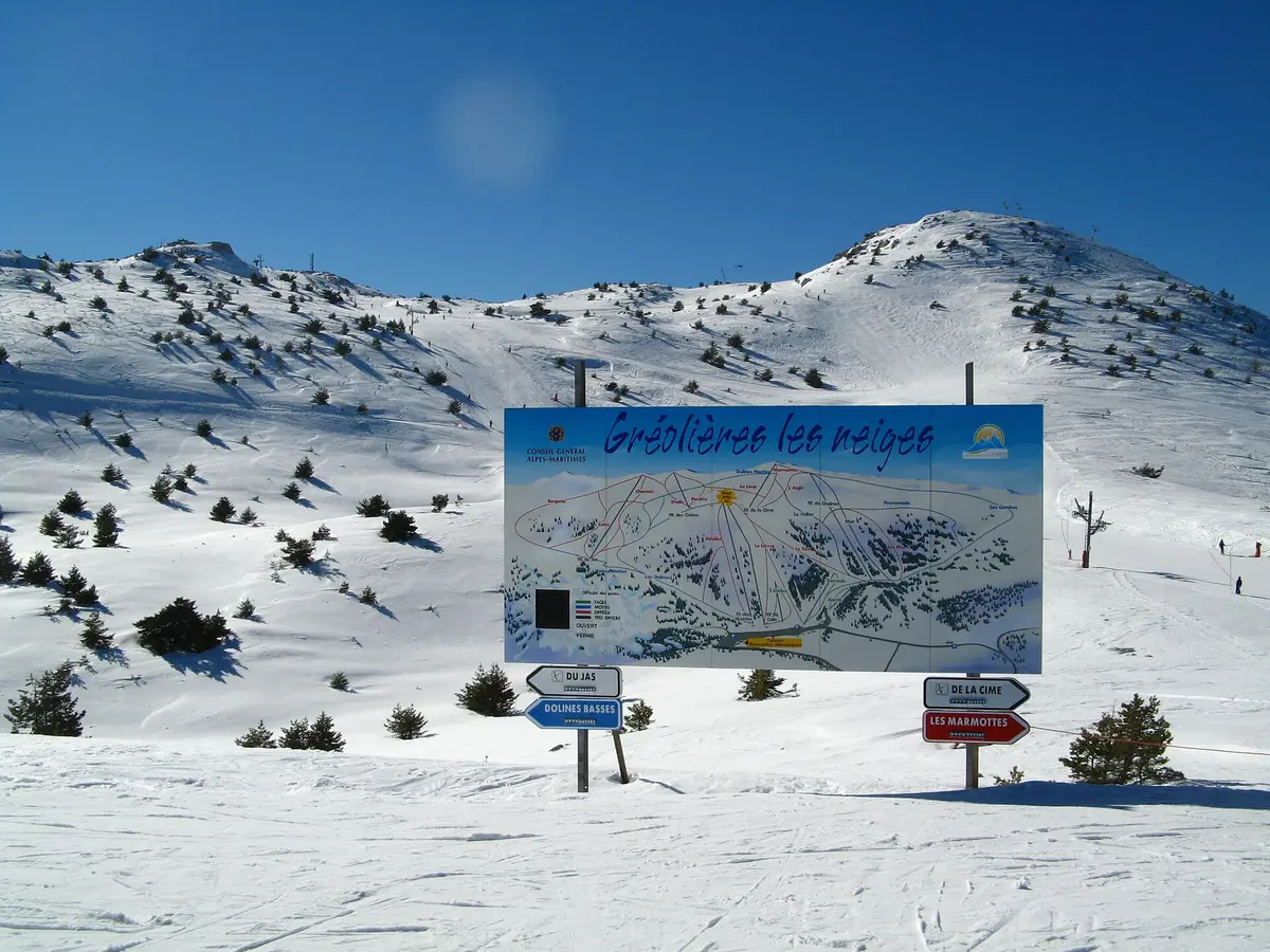 Greolieres les Neiges – Aufnahme in der Umgebung von Gréolières-Les-Neiges