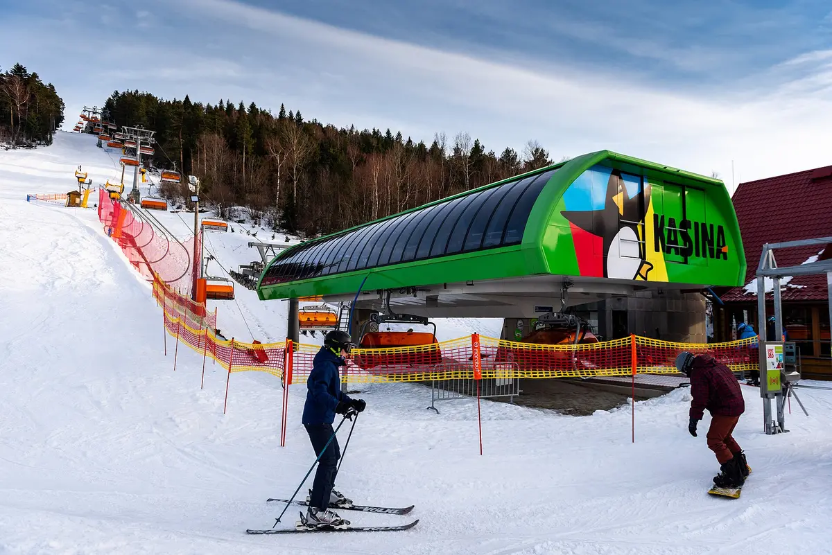 Kasina – Aufnahme in der Umgebung von Kasina SKI
