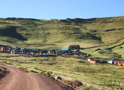 Skigebiet Tiffindell in Südafrika