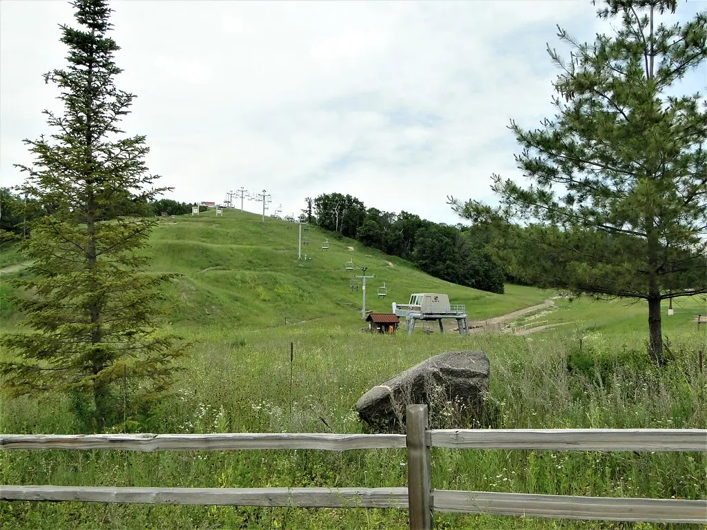 Detroit Mountain, MN ski area – Aufnahme in der Umgebung von Detroit Mountain
