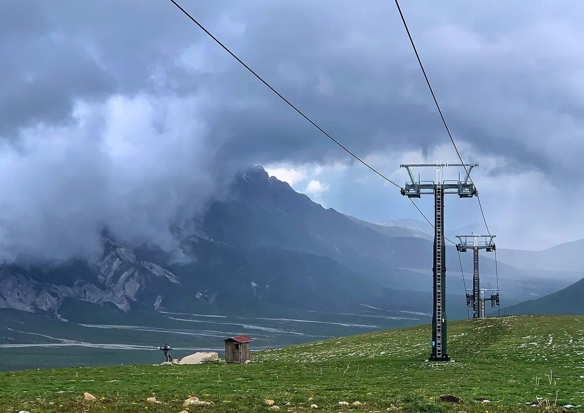 CAMPO IMPERATORE FUNIVIA – Aufnahme in der Umgebung von Campo Imperatore