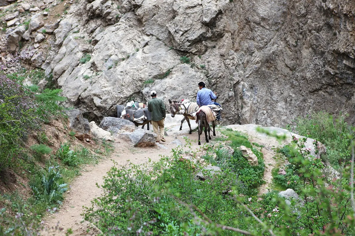Shemshak, Iran – Aufnahme in der Umgebung von پیست اسکی شمشک