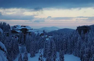 Skigebiet Pamporovo in Bulgarien