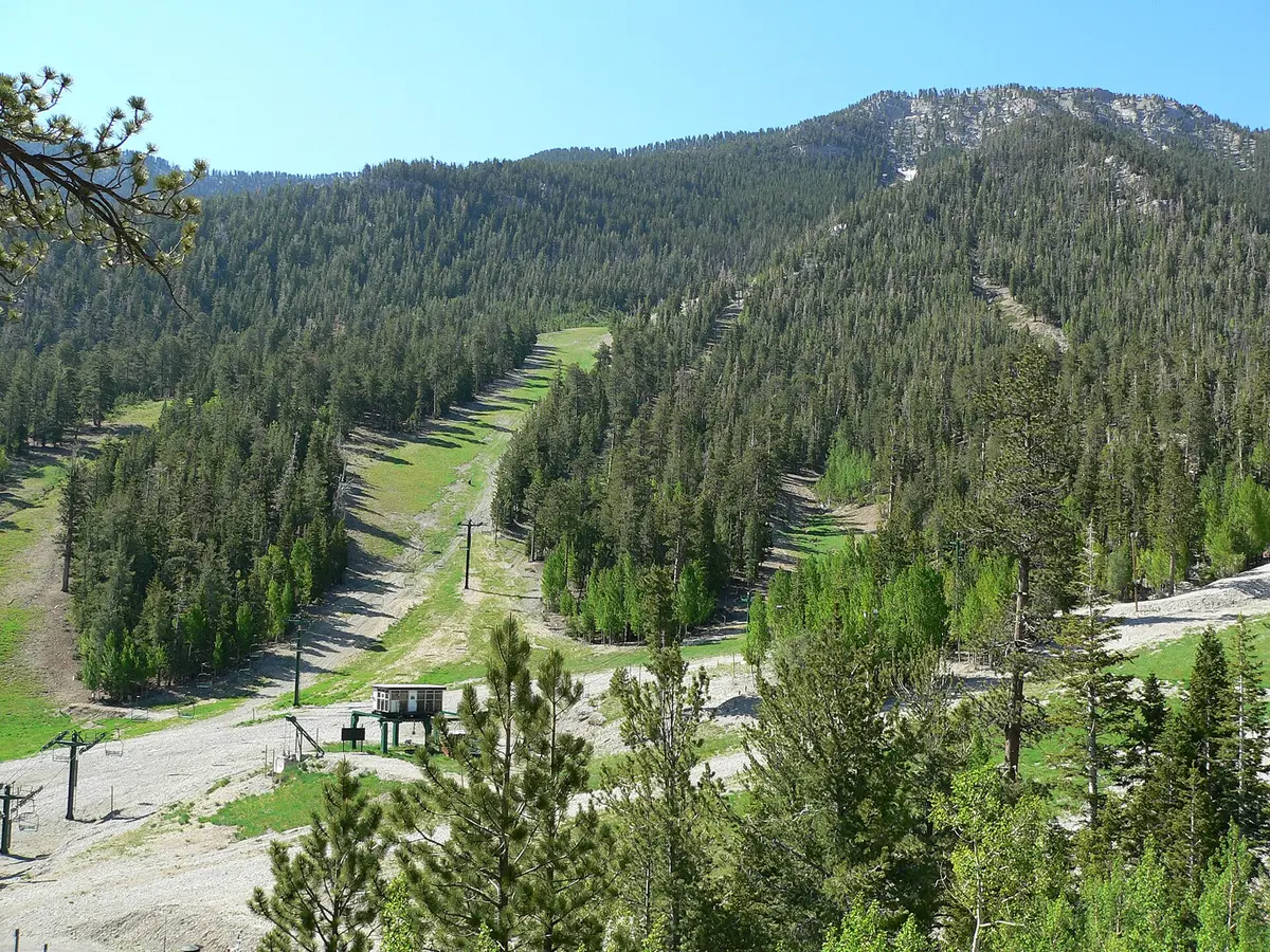 Lee Canyon ski area 1 – Aufnahme in der Umgebung von Spring Mountain Ski Area