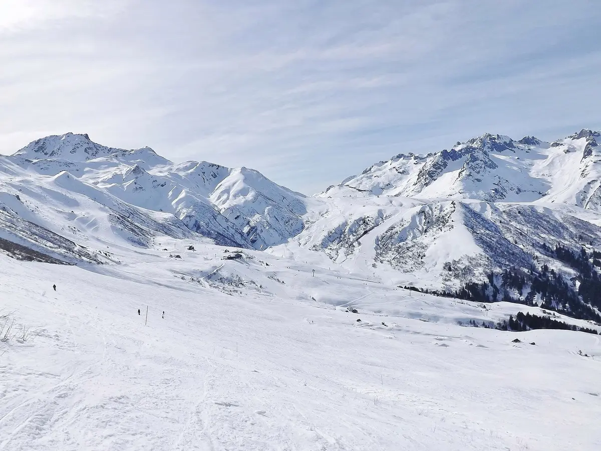 Domaine skiable Valmorel (2015) – Aufnahme in der Umgebung von Le Grand Domaine