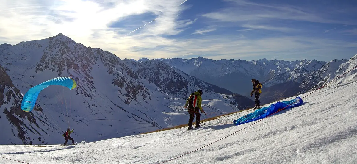 Parapente - panoramio – Aufnahme in der Umgebung von Grand Tourmalet