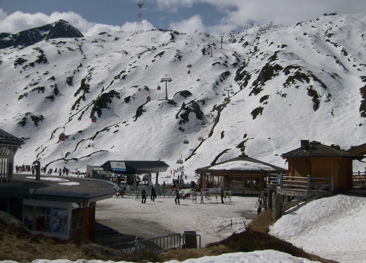 Skizentrum Kitzsteinhorn in 2011 (1) – Aufnahme in der Umgebung von Kitzsteinhorn