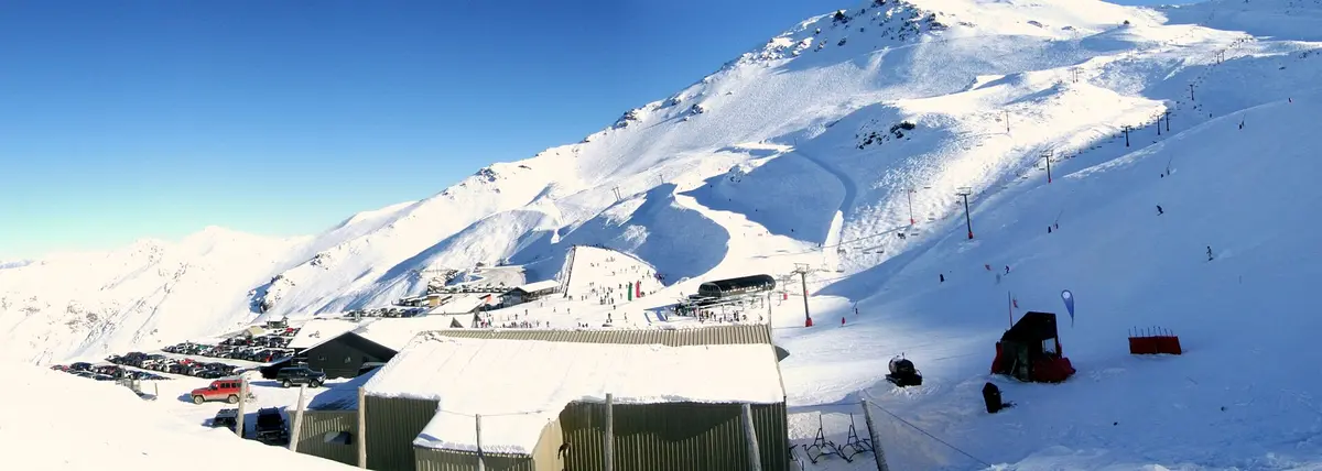 Mt Hutt pano Stevage – Aufnahme in der Umgebung von Mount Hutt Ski Area