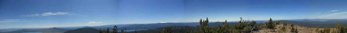 Maiden Peak panorama – Aufnahme in der Umgebung von Diamond Peak
