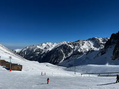 Skigebiet Шымбұлақ in Kasachstan