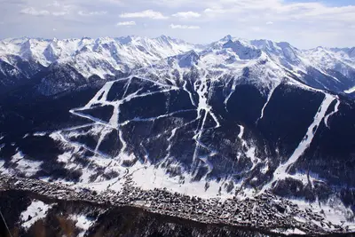 Skigebiet Aprica in Lombardei (Alpen)