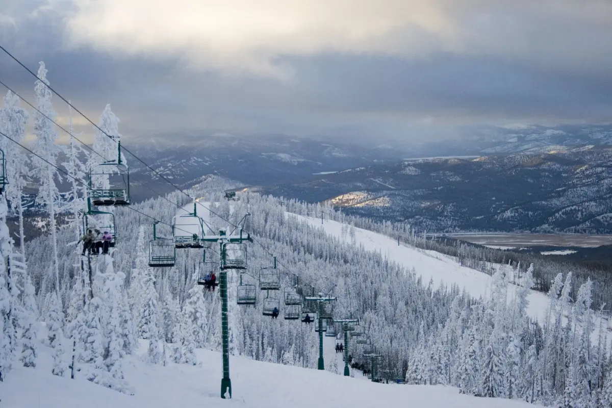 Blacktail Mountain – Aufnahme in der Umgebung von Blacktail Mountain Ski Area