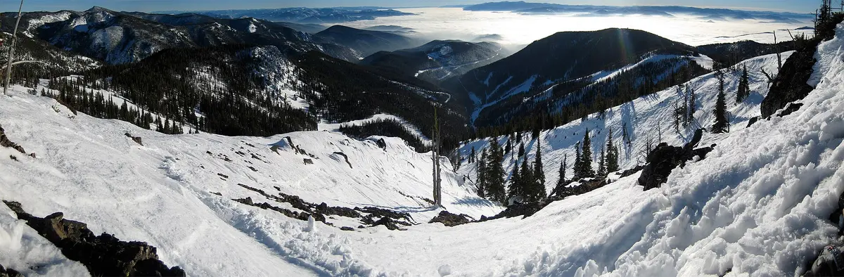 Snowbowl's Bowl – Aufnahme in der Umgebung von Montana Snowbowl
