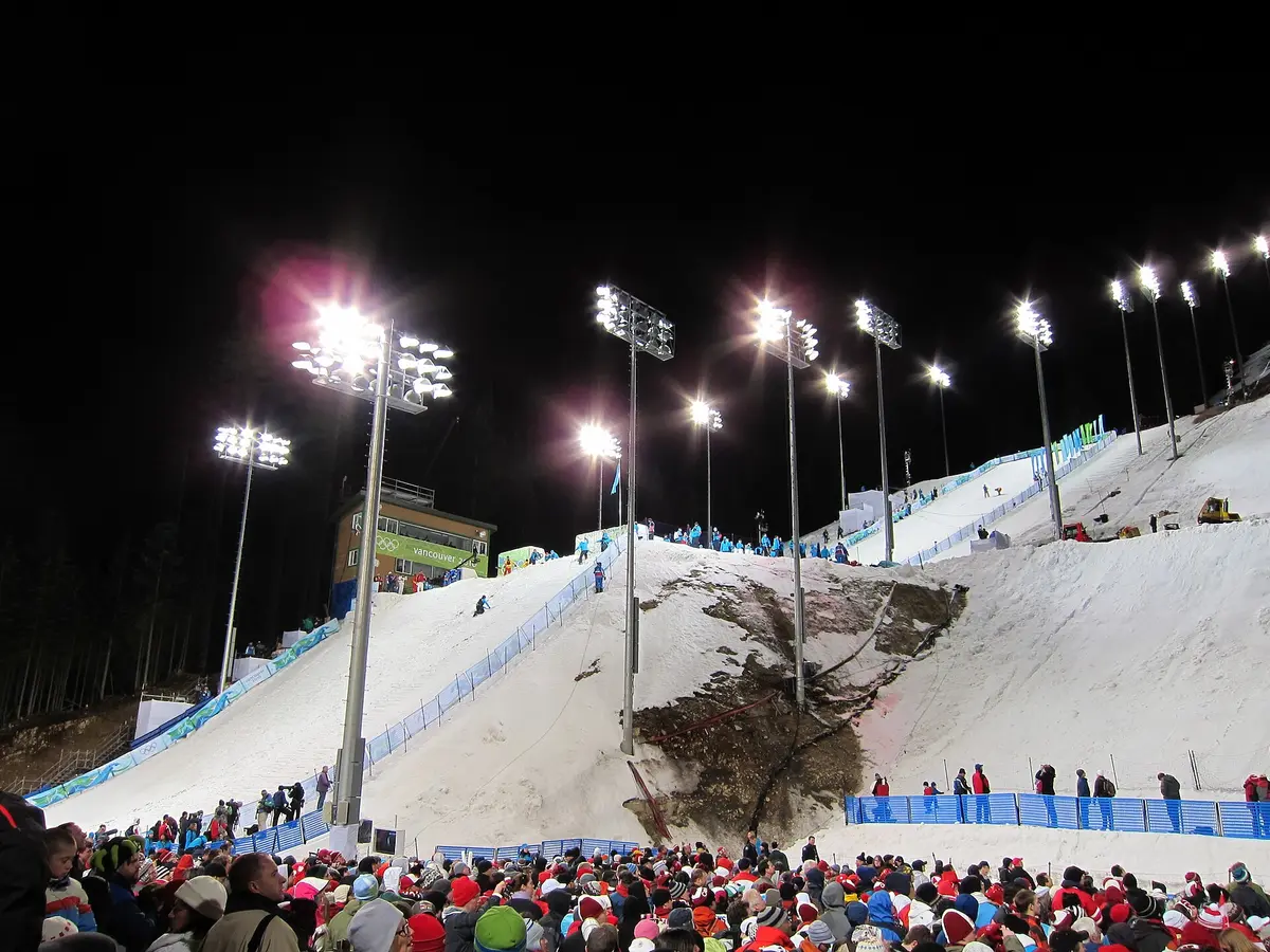 Cypress Mountain Freestyle Stadium - Aerials – Aufnahme in der Umgebung von West Mountain Ski Resort