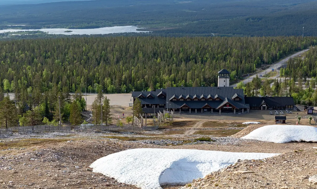 Äkäslompolo, Lapland – Aufnahme in der Umgebung von Ylläs Ski Resort, Äkäslompolo