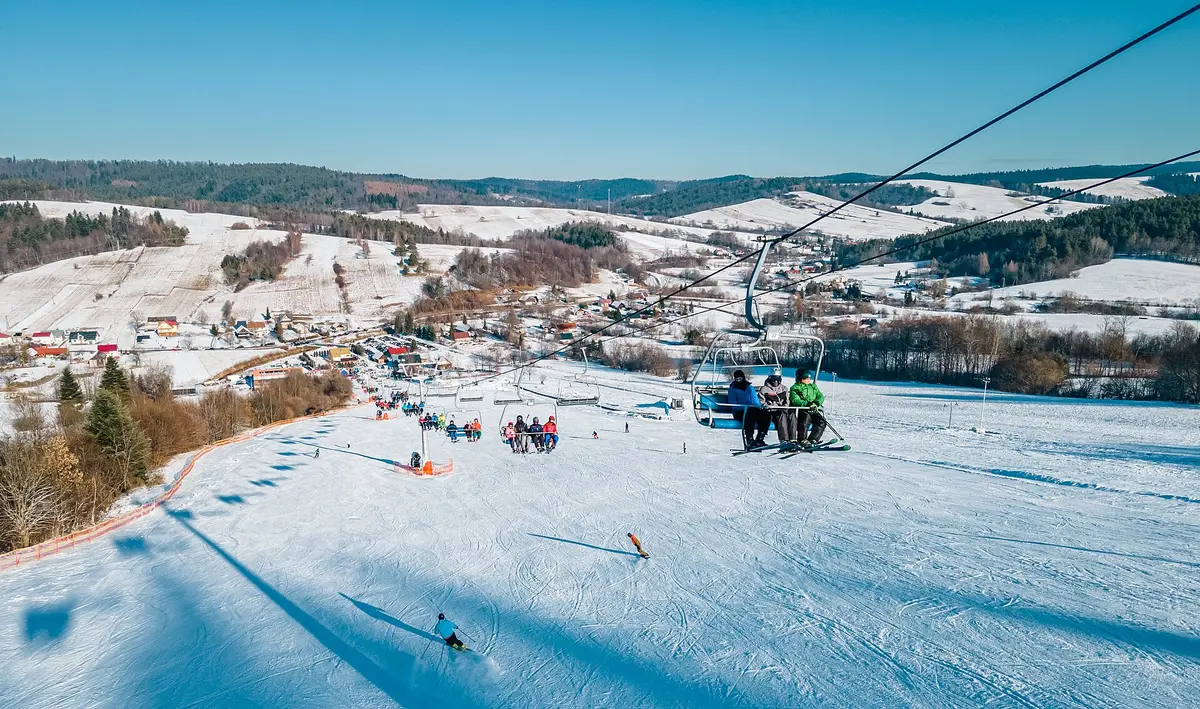 BIESZCZAD.ski 4 – Aufnahme in der Umgebung von Bieszczad Ski Wańkowa