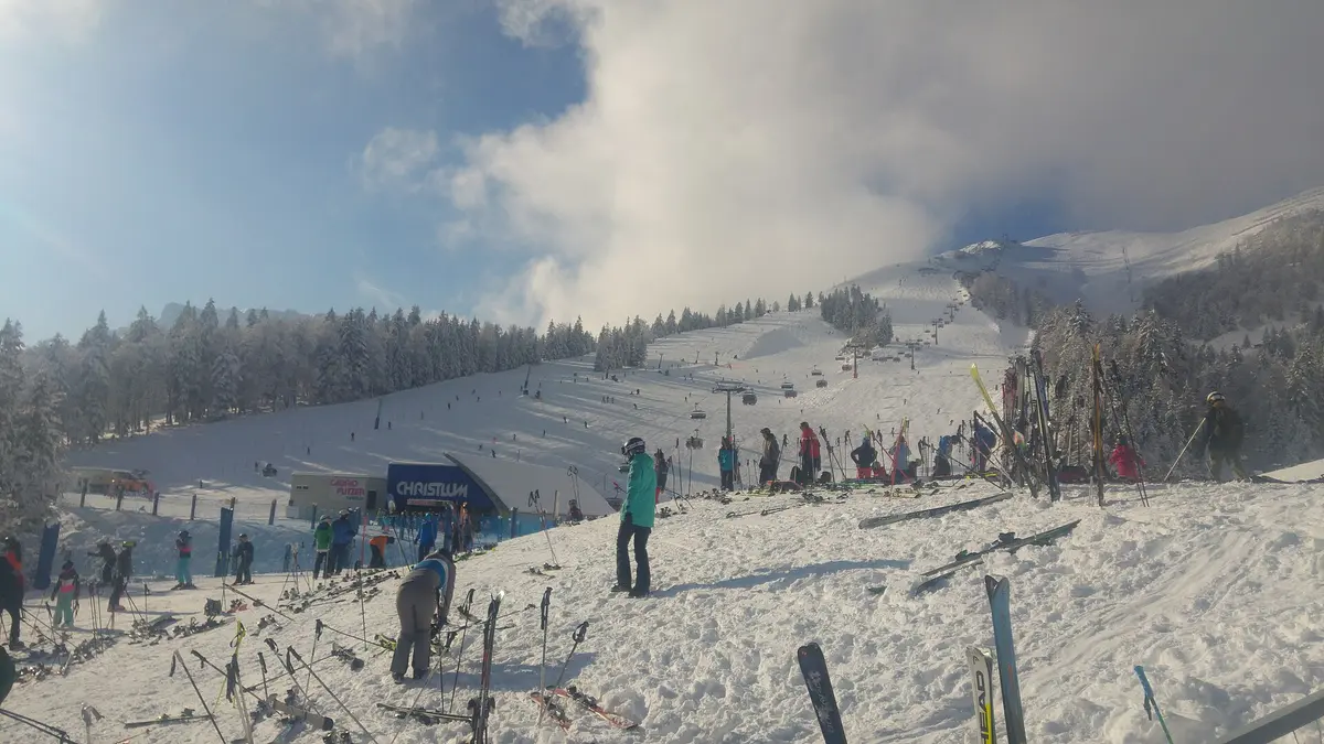 Ski lift in Christlum, Achenkirch – Aufnahme in der Umgebung von Christlum