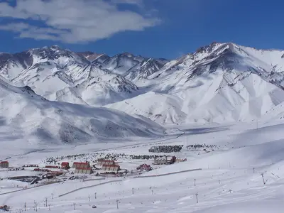 Skigebiet Las Leñas in Argentinien