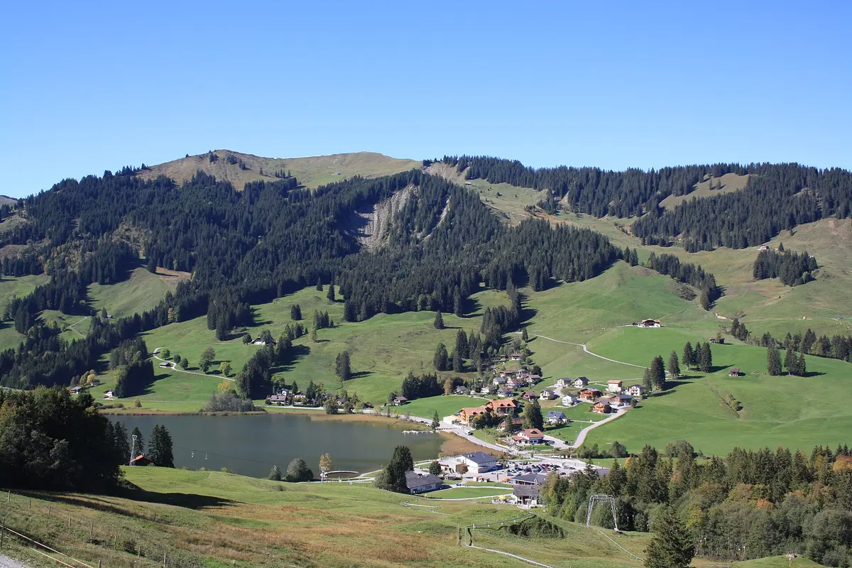 Schwarzsee (Plaffeien) 3370 – Aufnahme in der Umgebung von Schwarzsee