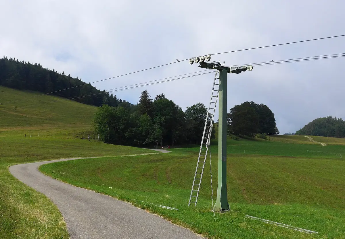 Skiliftmast Schwengimatt – Aufnahme in der Umgebung von Schwengimatt