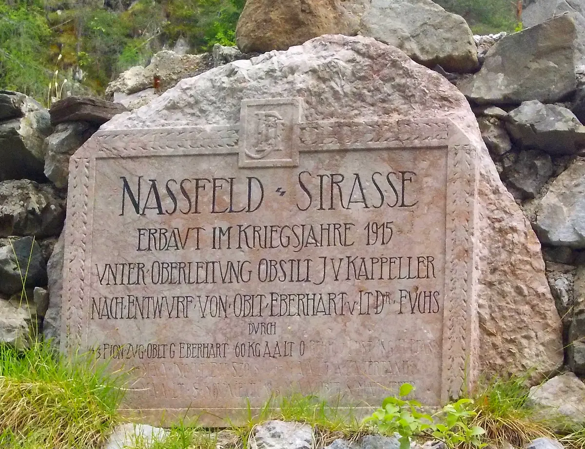 Nassfeldpass – Aufnahme in der Umgebung von Nassfeld
