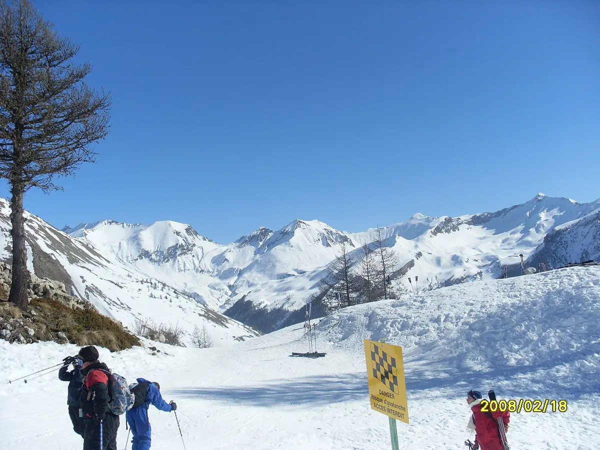 Ancelle pistes de ski – Aufnahme in der Umgebung von Ancelle
