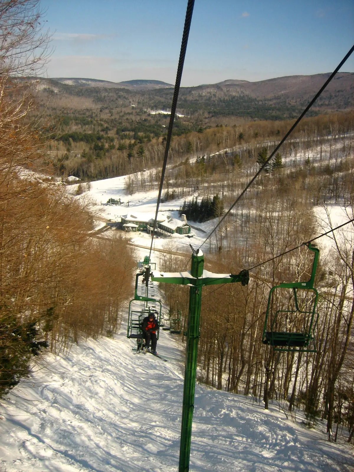 Dartmouthchairlift – Aufnahme in der Umgebung von Dartmouth Skiway