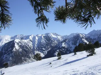 Skigebiet Ax 3 Domaines in Französische Pyrenäen