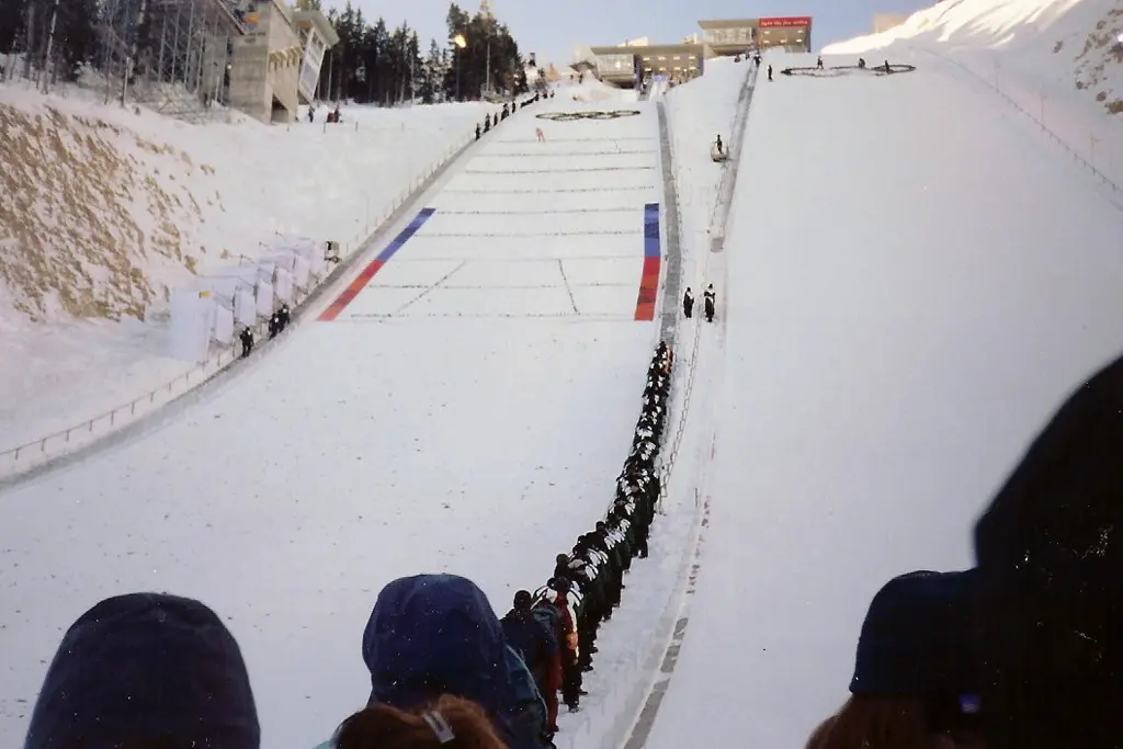 K90 Hill, Nordic Combined; Finland Dominated – Aufnahme in der Umgebung von Big Hill Nordic