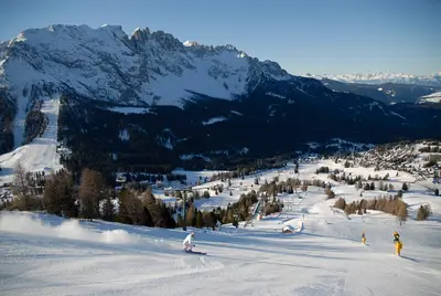 Skigebiet Carezza in Trentino