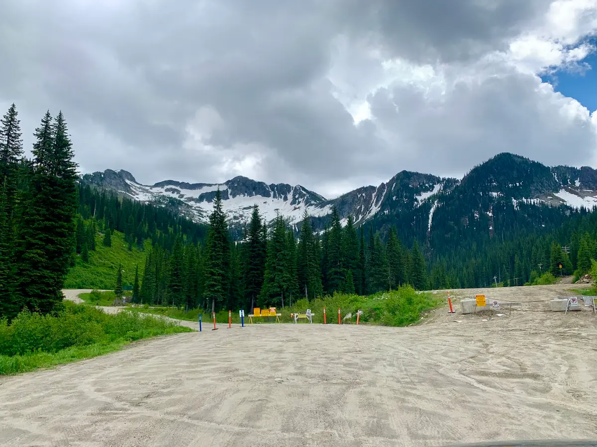 Ymir Mountain BC – Aufnahme in der Umgebung von Whitewater Ski Resort