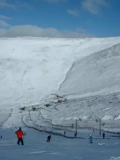 Skigebiet Glenshee Ski Center in Vereinigtes Königreich