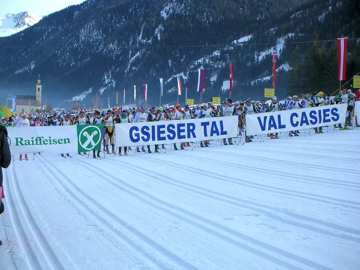 Gsieser Tal-Lauf 2012 Start – Aufnahme in der Umgebung von Gsieser Tal