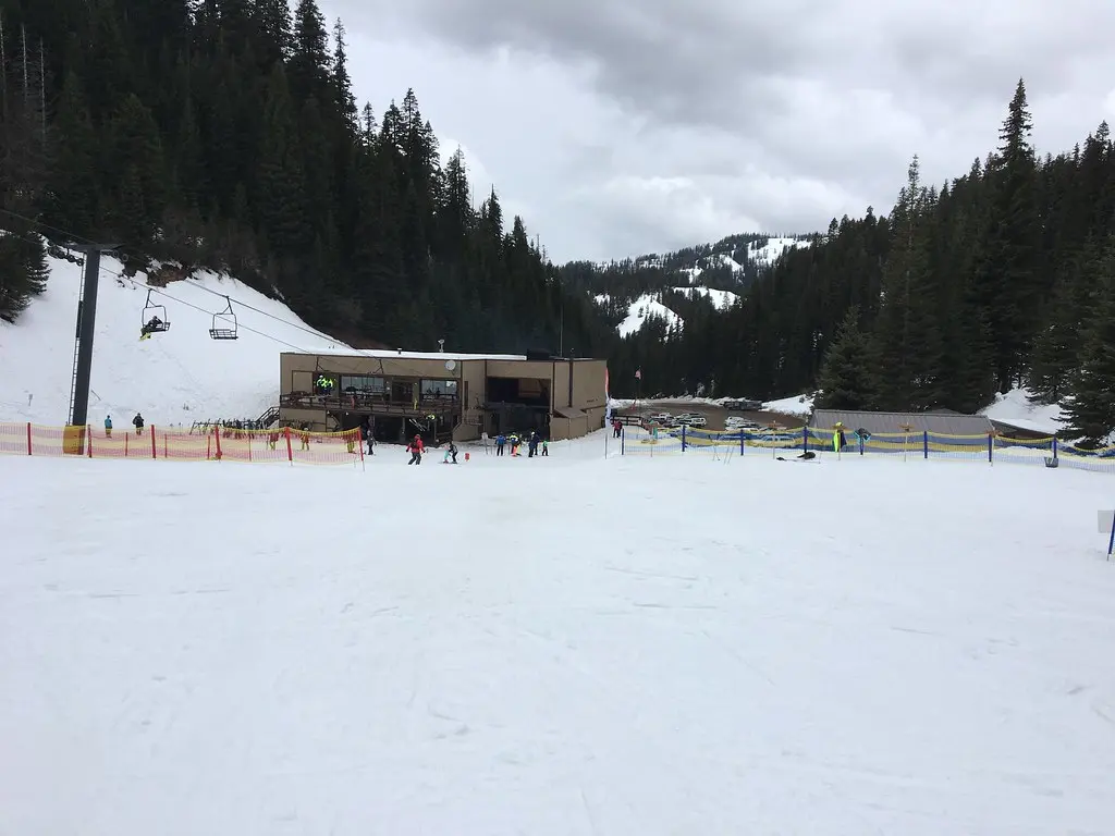 Base Area of Ski Bluewood – Aufnahme in der Umgebung von Bluewood Ski Area