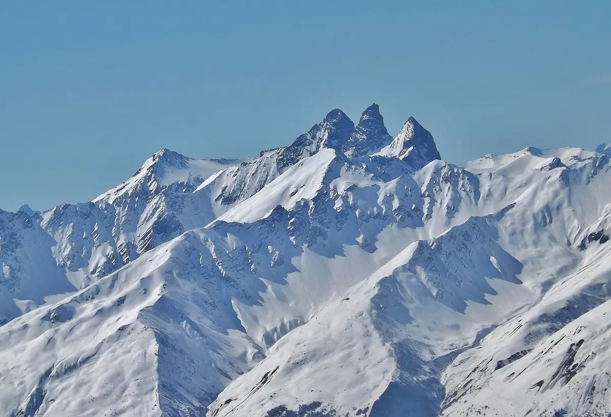 Aiguilles d'Arves depuis Orelle – Aufnahme in der Umgebung von Aiguilles